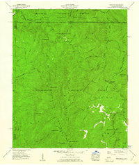 Hemp Top Georgia Historical topographic map, 1:24000 scale, 7.5 X 7.5 Minute, Year 1959
