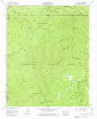 Hemp Top Georgia Historical topographic map, 1:24000 scale, 7.5 X 7.5 Minute, Year 1959