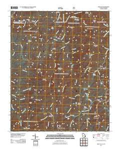 Hemp Top Georgia Historical topographic map, 1:24000 scale, 7.5 X 7.5 Minute, Year 2011