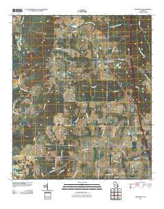 Henderson Georgia Historical topographic map, 1:24000 scale, 7.5 X 7.5 Minute, Year 2011
