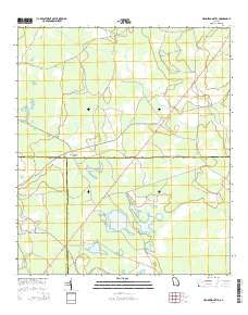 Henderson Still Georgia Current topographic map, 1:24000 scale, 7.5 X 7.5 Minute, Year 2014