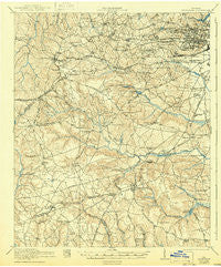 Hephzibah Georgia Historical topographic map, 1:62500 scale, 15 X 15 Minute, Year 1922
