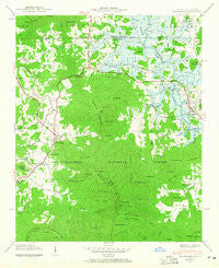 Hiawassee Georgia Historical topographic map, 1:24000 scale, 7.5 X 7.5 Minute, Year 1941