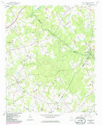 High Shoals Georgia Historical topographic map, 1:24000 scale, 7.5 X 7.5 Minute, Year 1964