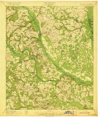 Hilltonia Georgia Historical topographic map, 1:62500 scale, 15 X 15 Minute, Year 1920