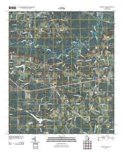 Hoboken West Georgia Historical topographic map, 1:24000 scale, 7.5 X 7.5 Minute, Year 2011