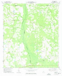 Holt Georgia Historical topographic map, 1:24000 scale, 7.5 X 7.5 Minute, Year 1973