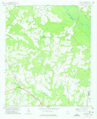Hopeulikit Georgia Historical topographic map, 1:24000 scale, 7.5 X 7.5 Minute, Year 1978