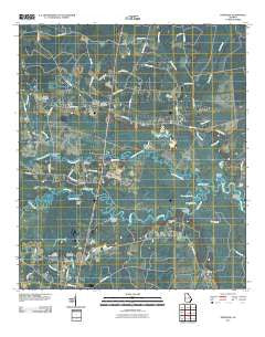 Hortense Georgia Historical topographic map, 1:24000 scale, 7.5 X 7.5 Minute, Year 2011