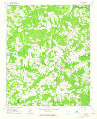 Ila Georgia Historical topographic map, 1:24000 scale, 7.5 X 7.5 Minute, Year 1964