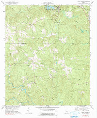 Indian Springs Georgia Historical topographic map, 1:24000 scale, 7.5 X 7.5 Minute, Year 1973