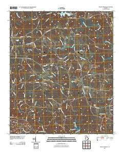 Indian Springs Georgia Historical topographic map, 1:24000 scale, 7.5 X 7.5 Minute, Year 2011