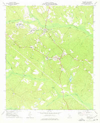 Irwinton Georgia Historical topographic map, 1:24000 scale, 7.5 X 7.5 Minute, Year 1973