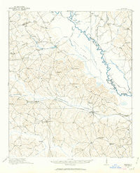 Irwinton Georgia Historical topographic map, 1:62500 scale, 15 X 15 Minute, Year 1916