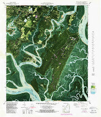 Isle of Hope Georgia Historical topographic map, 1:24000 scale, 7.5 X 7.5 Minute, Year 1979