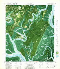Isle of Hope Georgia Historical topographic map, 1:24000 scale, 7.5 X 7.5 Minute, Year 1979