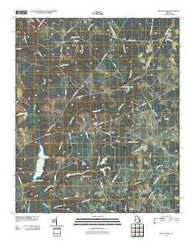 Kellys Pond Georgia Historical topographic map, 1:24000 scale, 7.5 X 7.5 Minute, Year 2011