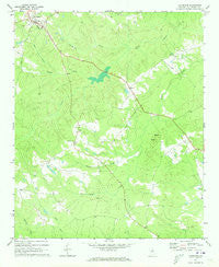 Lexington Georgia Historical topographic map, 1:24000 scale, 7.5 X 7.5 Minute, Year 1971