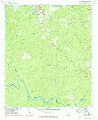 Lincoln Park Georgia Historical topographic map, 1:24000 scale, 7.5 X 7.5 Minute, Year 1971