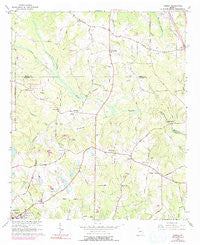 Luella Georgia Historical topographic map, 1:24000 scale, 7.5 X 7.5 Minute, Year 1964