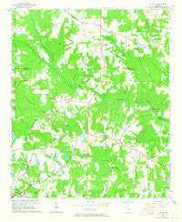 Luella Georgia Historical topographic map, 1:24000 scale, 7.5 X 7.5 Minute, Year 1964