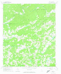 Matt Georgia Historical topographic map, 1:24000 scale, 7.5 X 7.5 Minute, Year 1964