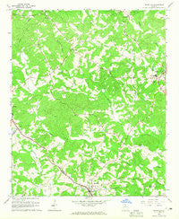 Maysville Georgia Historical topographic map, 1:24000 scale, 7.5 X 7.5 Minute, Year 1964