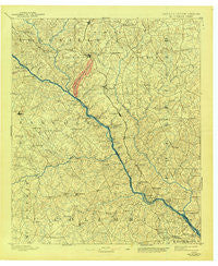 Mc Cormick South Carolina Historical topographic map, 1:125000 scale, 30 X 30 Minute, Year 1892