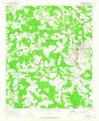 Mc Donough Georgia Historical topographic map, 1:24000 scale, 7.5 X 7.5 Minute, Year 1964