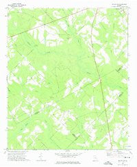 Mc Rae NW Georgia Historical topographic map, 1:24000 scale, 7.5 X 7.5 Minute, Year 1972