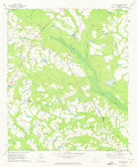 Metter SE Georgia Historical topographic map, 1:24000 scale, 7.5 X 7.5 Minute, Year 1970