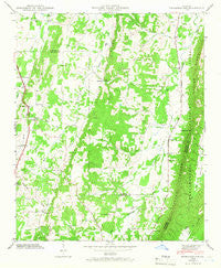 Nickajack Gap Georgia Historical topographic map, 1:24000 scale, 7.5 X 7.5 Minute, Year 1946