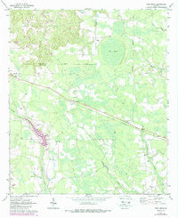 Pine Grove Georgia Historical topographic map, 1:24000 scale, 7.5 X 7.5 Minute, Year 1970