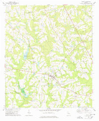 Portal Georgia Historical topographic map, 1:24000 scale, 7.5 X 7.5 Minute, Year 1978