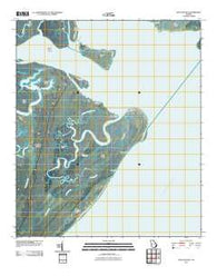 Raccoon Key Georgia Historical topographic map, 1:24000 scale, 7.5 X 7.5 Minute, Year 2011