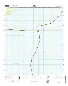 Raccoon Key OE S Georgia Current topographic map, 1:24000 scale, 7.5 X 7.5 Minute, Year 2014
