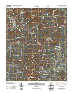 Rainy Mountain Georgia Historical topographic map, 1:24000 scale, 7.5 X 7.5 Minute, Year 2011