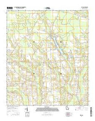 Ritch Georgia Current topographic map, 1:24000 scale, 7.5 X 7.5 Minute, Year 2014
