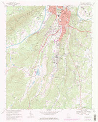 Rome South Georgia Historical topographic map, 1:24000 scale, 7.5 X 7.5 Minute, Year 1968