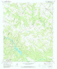 Rutledge North Georgia Historical topographic map, 1:24000 scale, 7.5 X 7.5 Minute, Year 1971