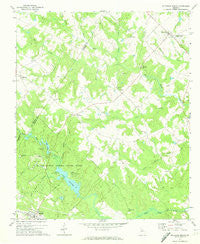Rutledge North Georgia Historical topographic map, 1:24000 scale, 7.5 X 7.5 Minute, Year 1971