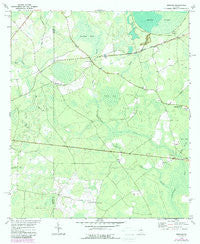 Sirmans Georgia Historical topographic map, 1:24000 scale, 7.5 X 7.5 Minute, Year 1972