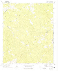 Sparta NW Georgia Historical topographic map, 1:24000 scale, 7.5 X 7.5 Minute, Year 1972