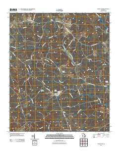 Sparta NW Georgia Historical topographic map, 1:24000 scale, 7.5 X 7.5 Minute, Year 2011