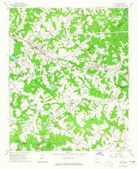 Statham Georgia Historical topographic map, 1:24000 scale, 7.5 X 7.5 Minute, Year 1964