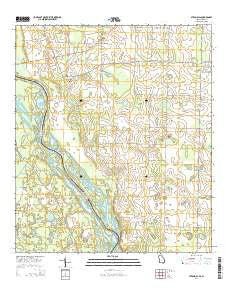 Steam Mill Georgia Current topographic map, 1:24000 scale, 7.5 X 7.5 Minute, Year 2014