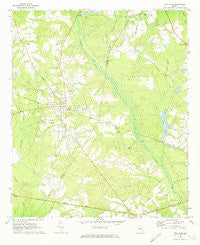 Stillmore Georgia Historical topographic map, 1:24000 scale, 7.5 X 7.5 Minute, Year 1971