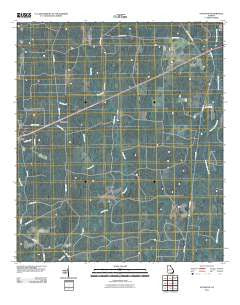 Stockton Georgia Historical topographic map, 1:24000 scale, 7.5 X 7.5 Minute, Year 2011