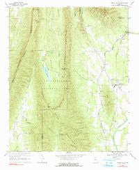 Sugar Valley Georgia Historical topographic map, 1:24000 scale, 7.5 X 7.5 Minute, Year 1967