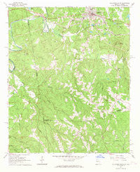 Tallapoosa South Georgia Historical topographic map, 1:24000 scale, 7.5 X 7.5 Minute, Year 1965